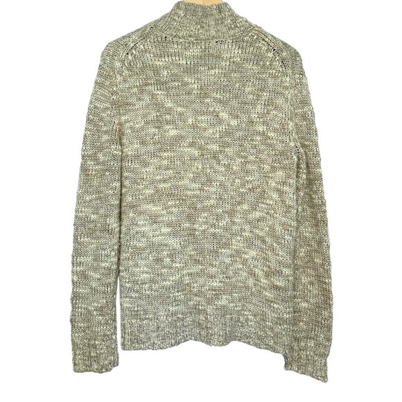 Calvin Klein Chunky Knit Cardigan Sweater Womens M Wool Mohair Cozy Fall Style - Picture 9 of 14